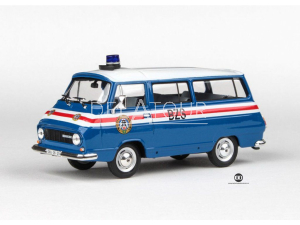 Skoda 1203 Minibus BZS Police 1974