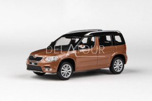 Skoda Yeti SUV Facelift 2013 Brown Terracotta