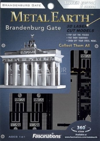 Fascinations Metal Earth Brandenburg Gate 3D Metal Model Kit